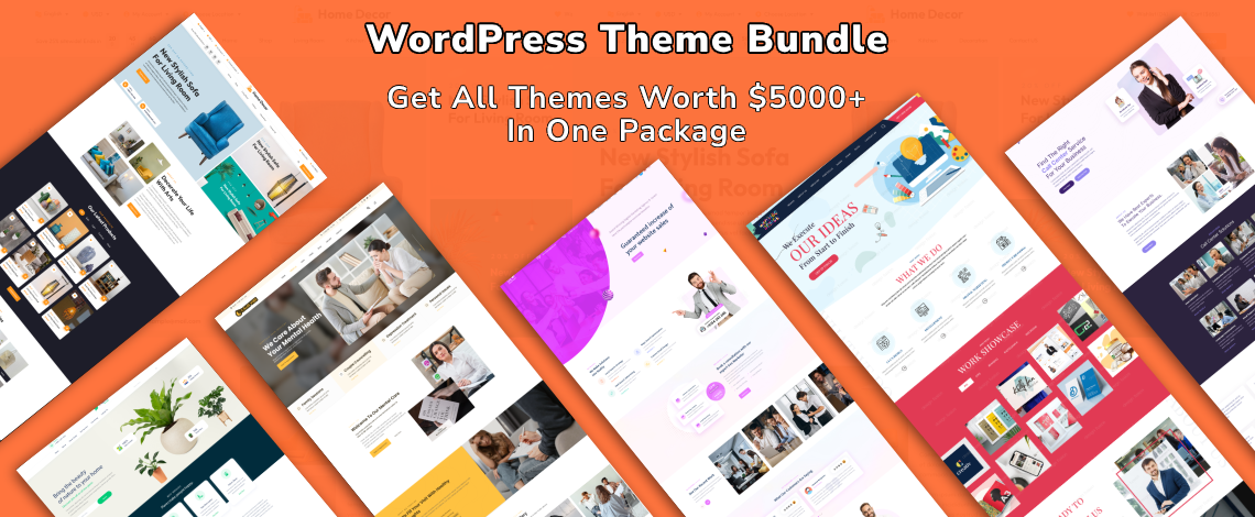 95+ WordPress Templates In a Single Package